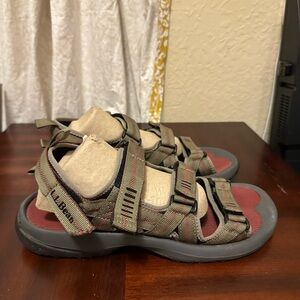 LL Bean Men's Monhegan Fisherman Hiking Water Sandals 10 Medium